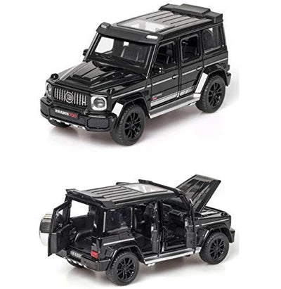 BRABUS 700 SUV 1:32 DIECAST METAL PULLBACK TOY CAR WITH OPENABLE DOORS & LIGHT, MUSIC BOYS CAR FOR KIDS BEST TOYS GIFTS TOYS FOR KIDS [SIZE:-15.5CM*6.5CM*6.5CM]【 MULTICOLOR 】