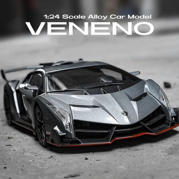 Lamborghini Veneno Scale Model Diecast Metalcar - All Size