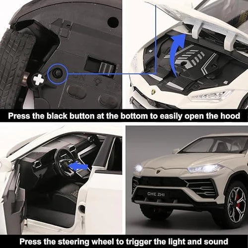 Lamborghini Urus Scale Model Diecast Metalcar - All Size