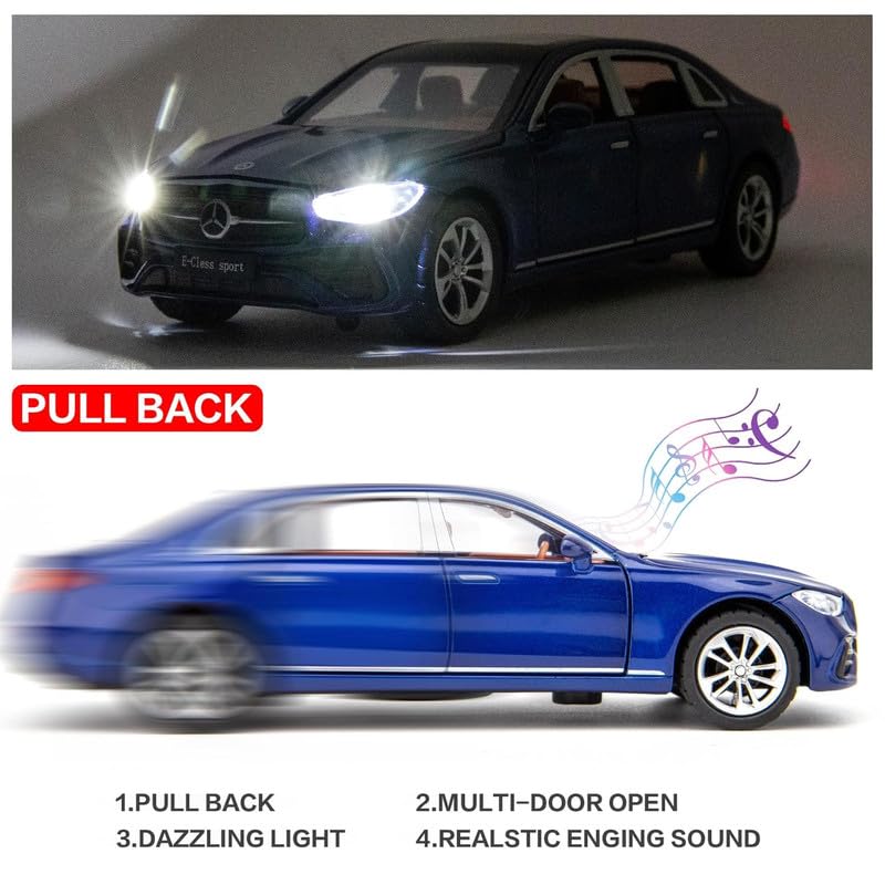 Mercedes-benz E300l Scale Model Diecast Metalcar - All Size