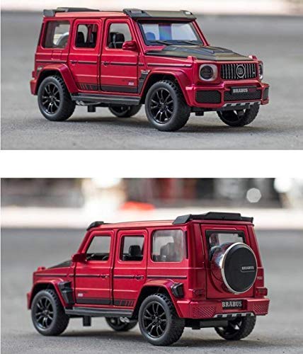 BRABUS 700 1:32 DIECAST METAL PULLBACK TOY CAR WITH OPENABLE DOORS & LIGHT, MUSIC BOYS CAR FOR KIDS BEST TOYS GIFTS TOYS FOR KIDS [SIZE:-15.5CM*6.5CM*6.5CM]【 MULTICOLOR 】