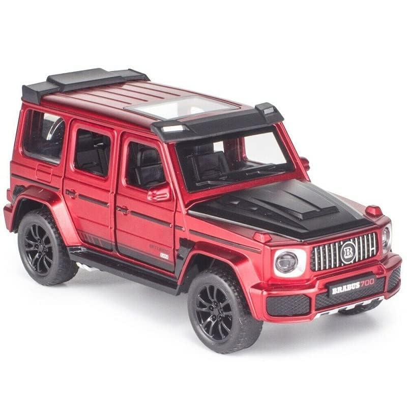 BRABUS 700 1:32 DIECAST METAL PULLBACK TOY CAR WITH OPENABLE DOORS & LIGHT, MUSIC BOYS CAR FOR KIDS BEST TOYS GIFTS TOYS FOR KIDS [SIZE:-15.5CM*6.5CM*6.5CM]【 MULTICOLOR 】