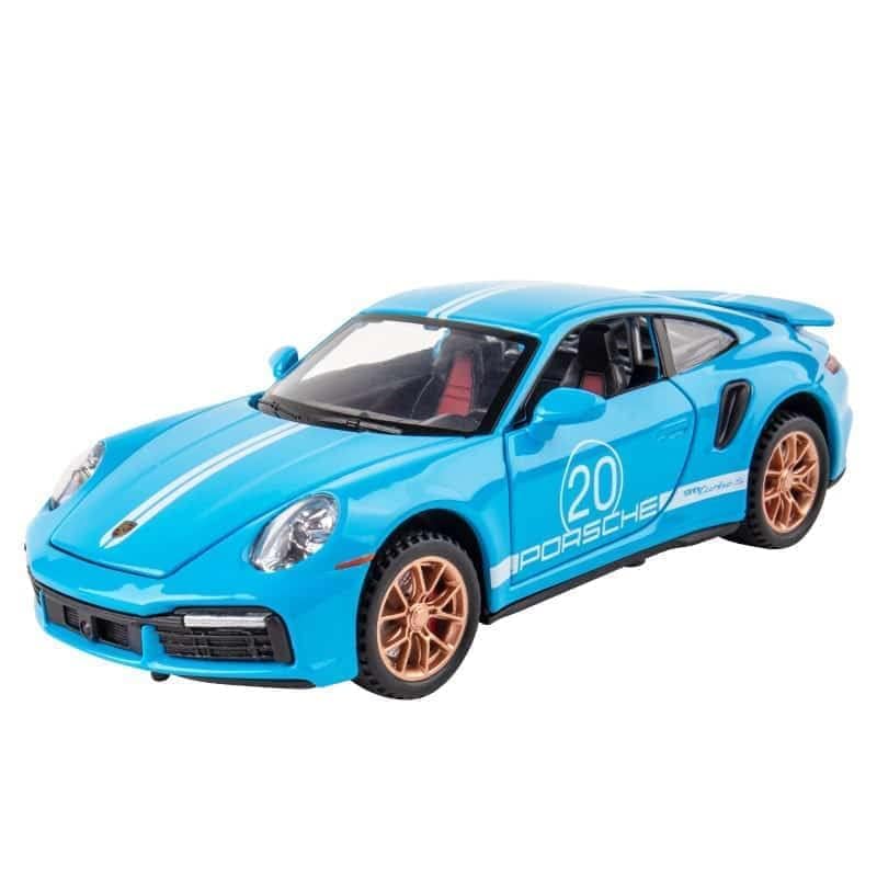 Porsche Turbo 911 Scale Model Diecast Metalcar - All Size