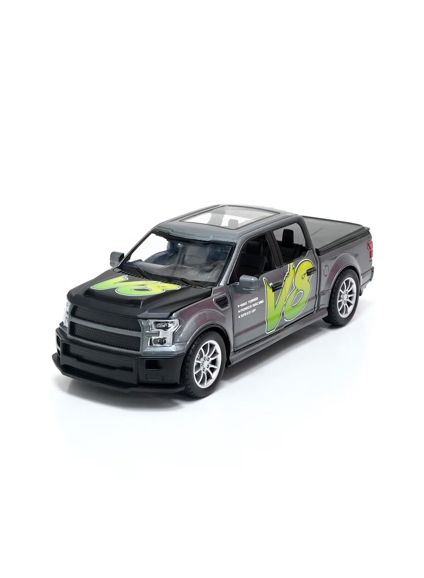 Raptor F150 Pickup Truck Scale Model Diecast Metalcar - All Size