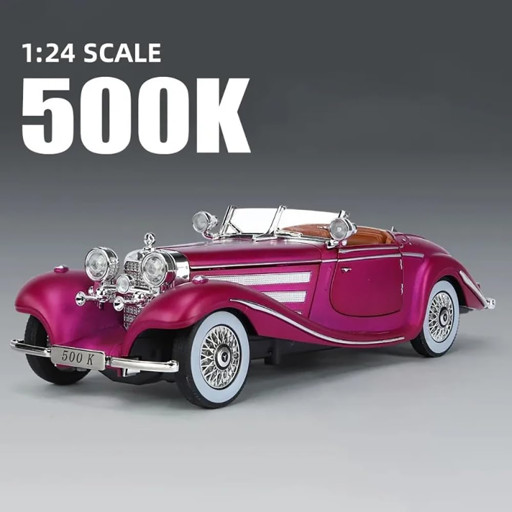 1936 Mercedes-Benz 500K Type Special roadster diecast scale model collectible car