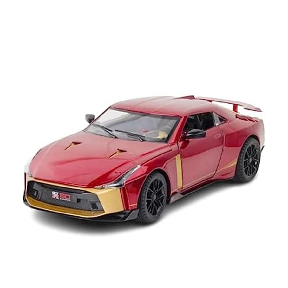 Nissan Gtr-50 Sport Scale Model Diecast Metalcar - All Size