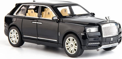 Rolls Royce Cullinan Black Scale Model Diecast Metalcar - All Size