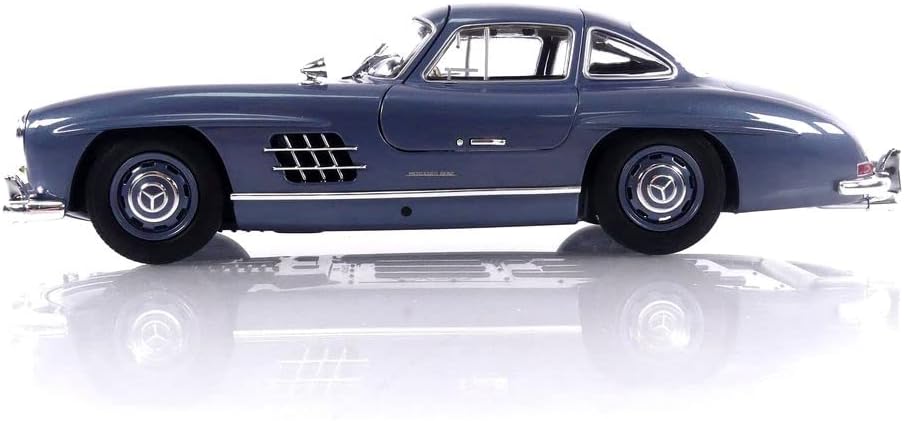 Mercedes-Benz 300SL Big Size 1:24 DIECAST METAL PULLBACK TOY CAR WITH OPENABLE DOORS & LIGHT, MUSIC BOYS CAR FOR KIDS BEST TOYS GIFTS TOYS FOR KIDS [SIZE:-22CM*9CM*7CM]【 MULTICOLOR 】