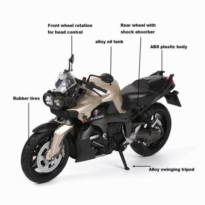 Bmw R1800c Scale Model Diecast Metalcar - All Size