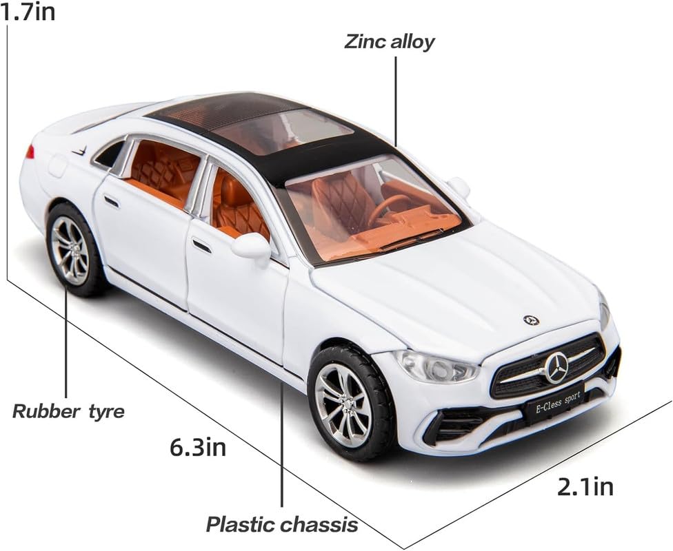 Mercedes-benz E300l Scale Model Diecast Metalcar - All Size
