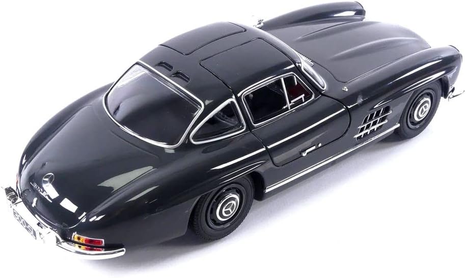 Mercedes-Benz 300SL Big Size 1:24 DIECAST METAL PULLBACK TOY CAR WITH OPENABLE DOORS & LIGHT, MUSIC BOYS CAR FOR KIDS BEST TOYS GIFTS TOYS FOR KIDS [SIZE:-22CM*9CM*7CM]【 MULTICOLOR 】