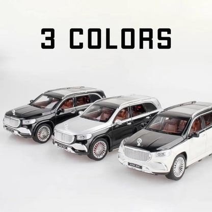 Mercedes-Benz Maybach GLS600 Models diecast scale model car collectible - Big Size