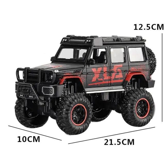 BIG SIZE MERCEDES G CLASS SPORT 1:24 DIECAST METAL PULLBACK TOY CAR WITH OPENABLE DOORS & LIGHT, MUSIC BOYS CAR FOR KIDS BEST TOYS GIFTS TOYS FOR KIDS [SIZE:-22CM*9CM*7CM]【 MULTICOLOR 】