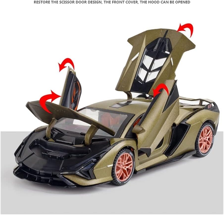 Lamborghini Sian Scale Model Diecast Metalcar - All Size