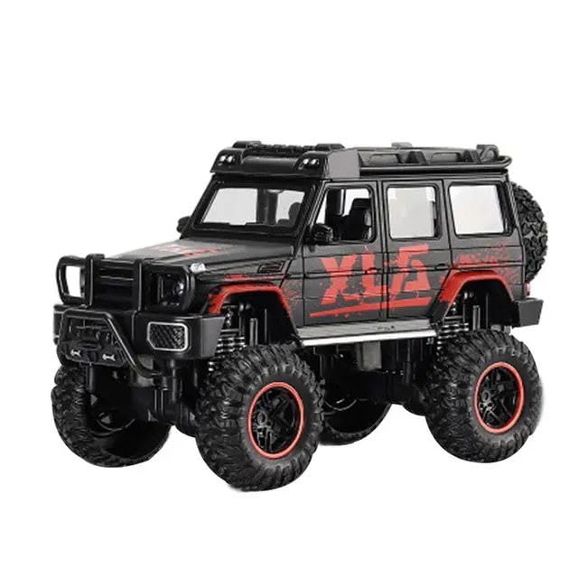 BIG SIZE MERCEDES G CLASS SPORT 1:24 DIECAST METAL PULLBACK TOY CAR WITH OPENABLE DOORS & LIGHT, MUSIC BOYS CAR FOR KIDS BEST TOYS GIFTS TOYS FOR KIDS [SIZE:-22CM*9CM*7CM]【 MULTICOLOR 】