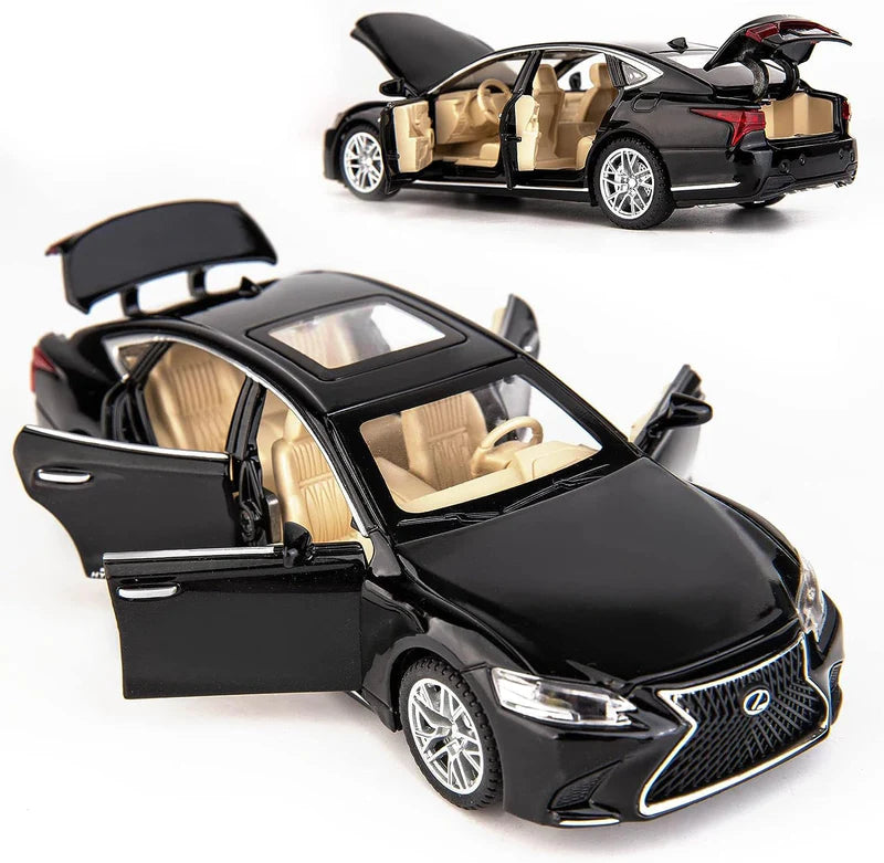 Lexus Ls500h Scale Model Diecast Metalcar - All Size