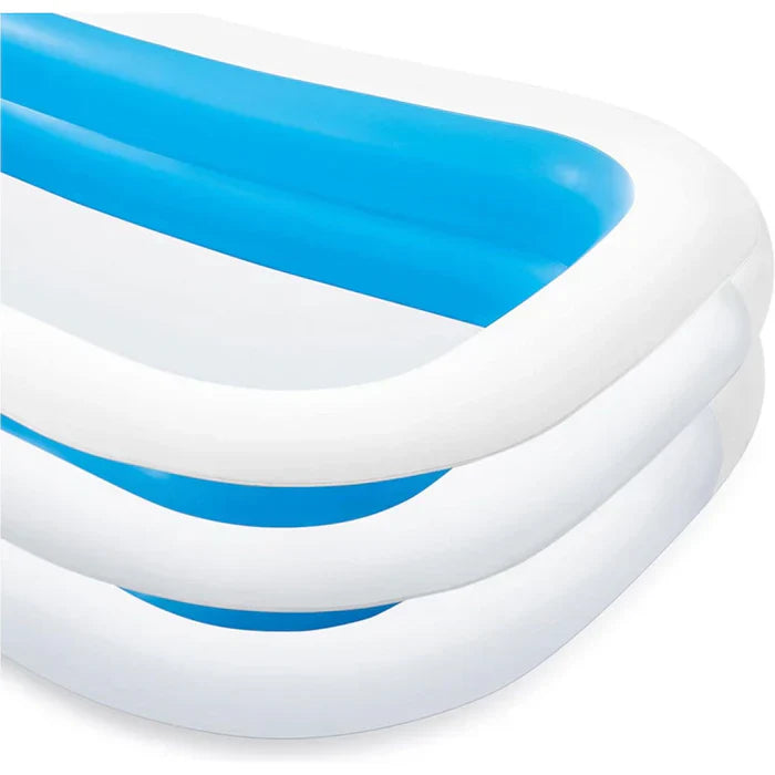 8.5 FT PORTABLE INFLATABLE & FOLDABLE SWIMMING POOL OUTDOOR & INDOOR WATER SWIMMING POOL FOR KIDS & ADULTS