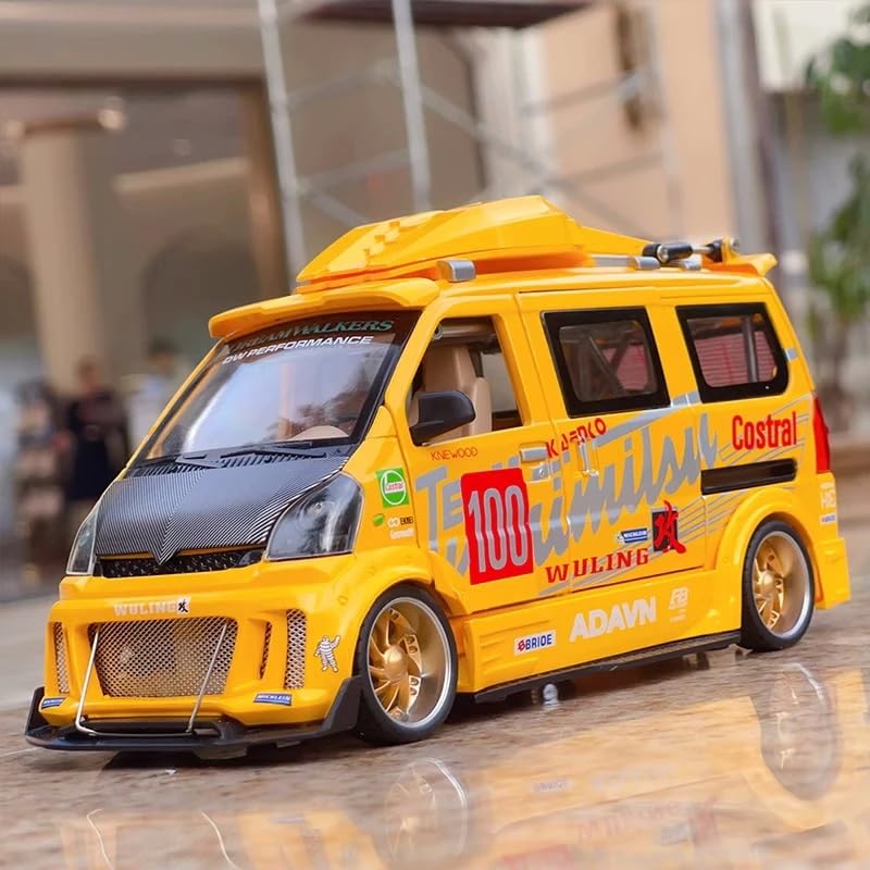 Wuling Track Sports Van Scale Model Diecast Metalcar - All Size