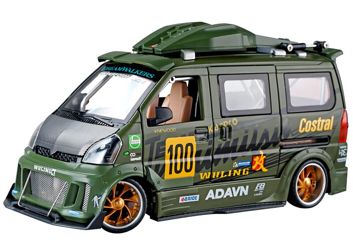 Wuling Track Sports Van Scale Model Diecast Metalcar - All Size