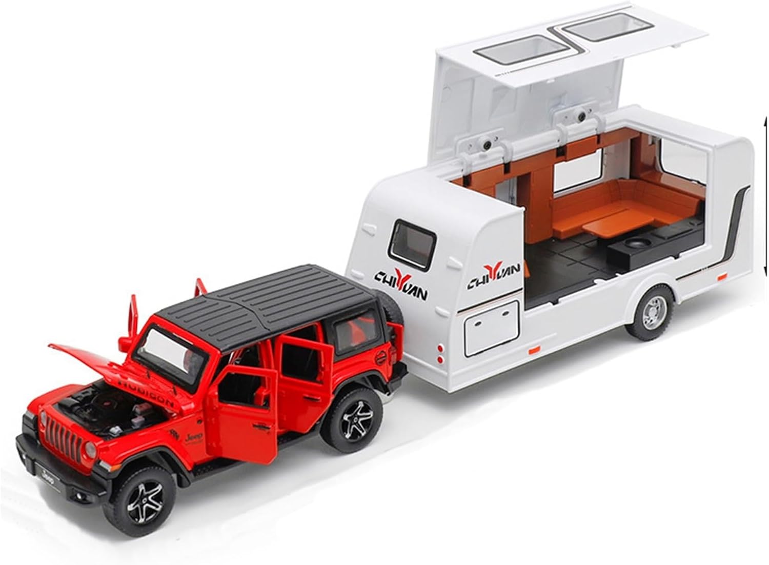 Jeep with trailer toy online