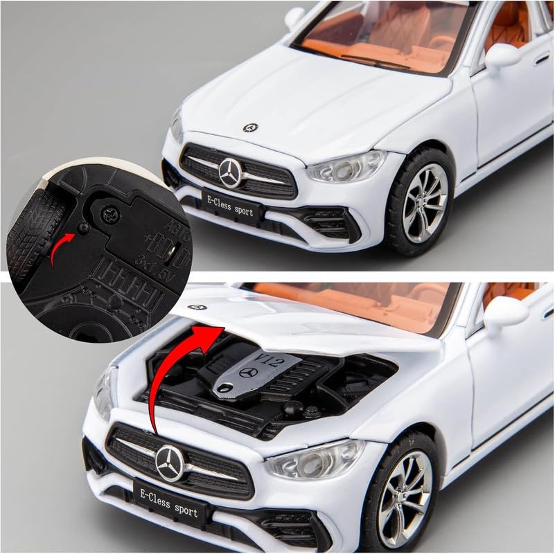 Mercedes-benz E300l Scale Model Diecast Metalcar - All Size