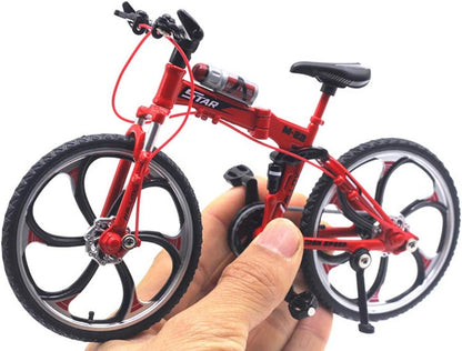 MINI BIKE ORNAMENT TOY BICYCLE MOUNTAIN FOR CAKE TOPPER, HOME DECOR, CRAFTS, COLLECTION, BIRTHDAY GIFT FOR BOYS GIRLS BIKE FANCIERS   [SIZE:-17.5CM*11CM*7.5CM]
