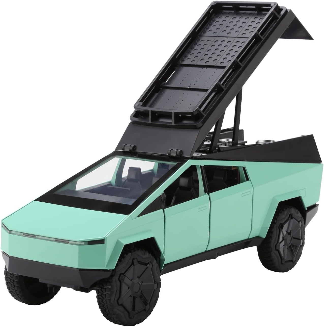 Tesla Cybertruck Camping Vehicle Scale Model Diecast Metalcar - All Size