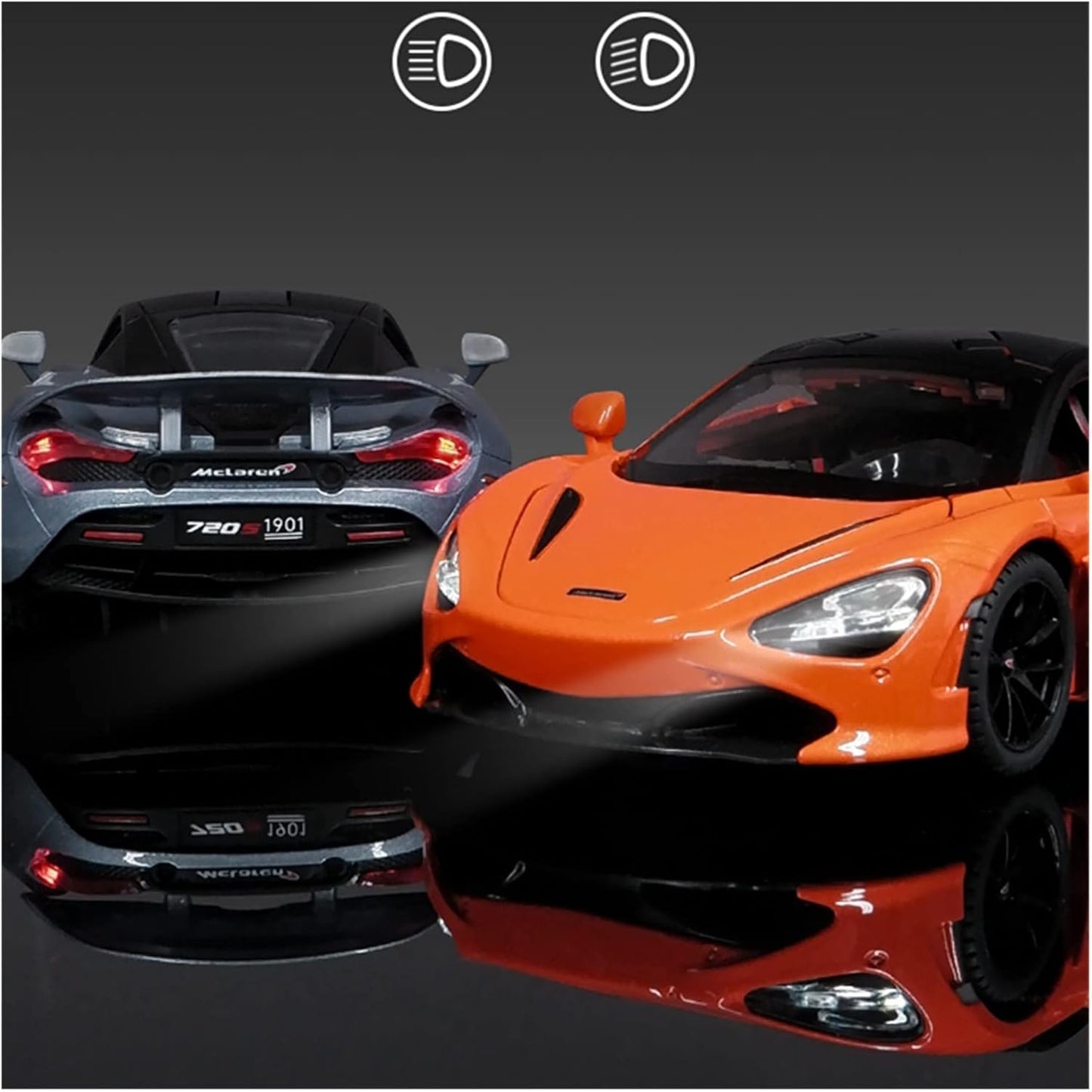 Mc Laren Scale Model Diecast Metalcar - All Size