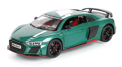 Audi R8 V10 Scale Model Diecast Metalcar - All Size
