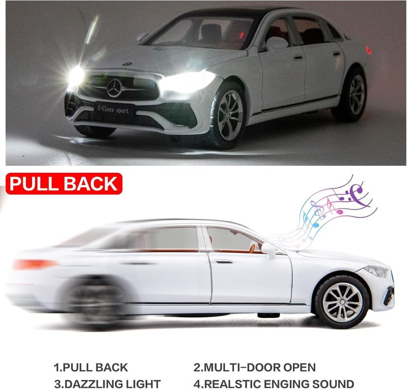 Mercedes-benz E300l Scale Model Diecast Metalcar - All Size