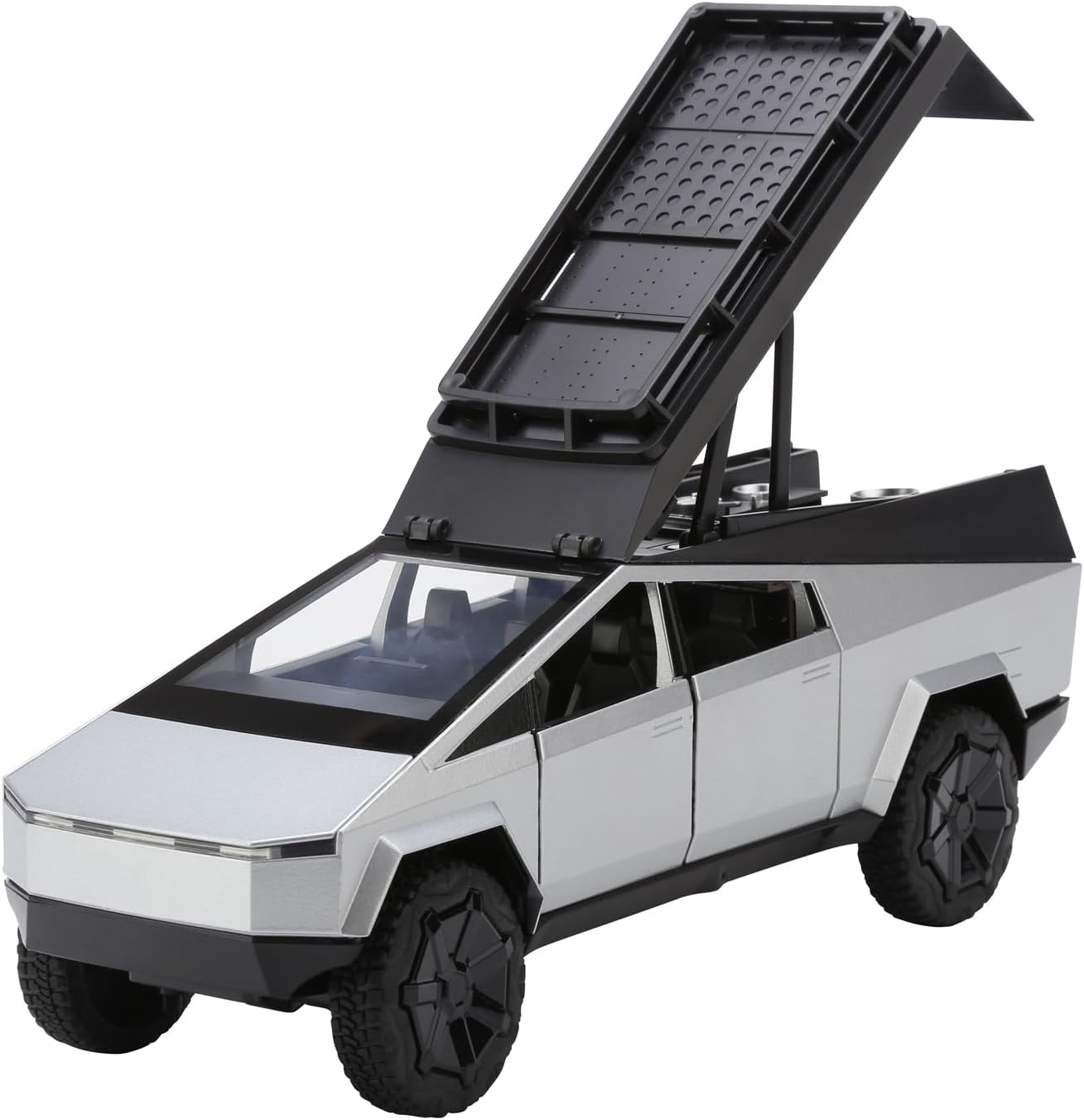 Tesla Cybertruck Camping Vehicle Scale Model Diecast Metalcar - All Size