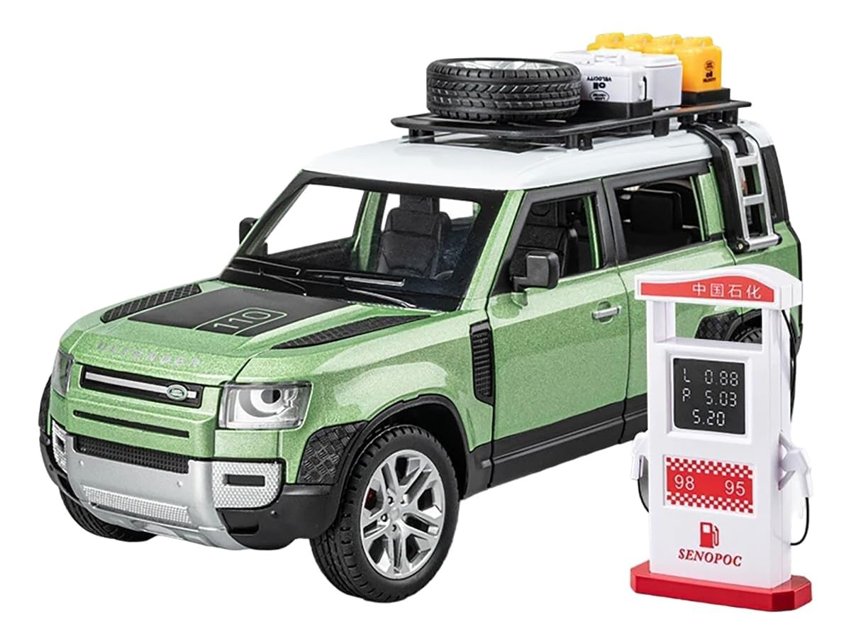 Defender Camping Scale Model Diecast Metalcar - All Size