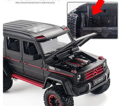 Mercedes Amg G500 4x4 Scale Model Diecast Metalcar - All Size