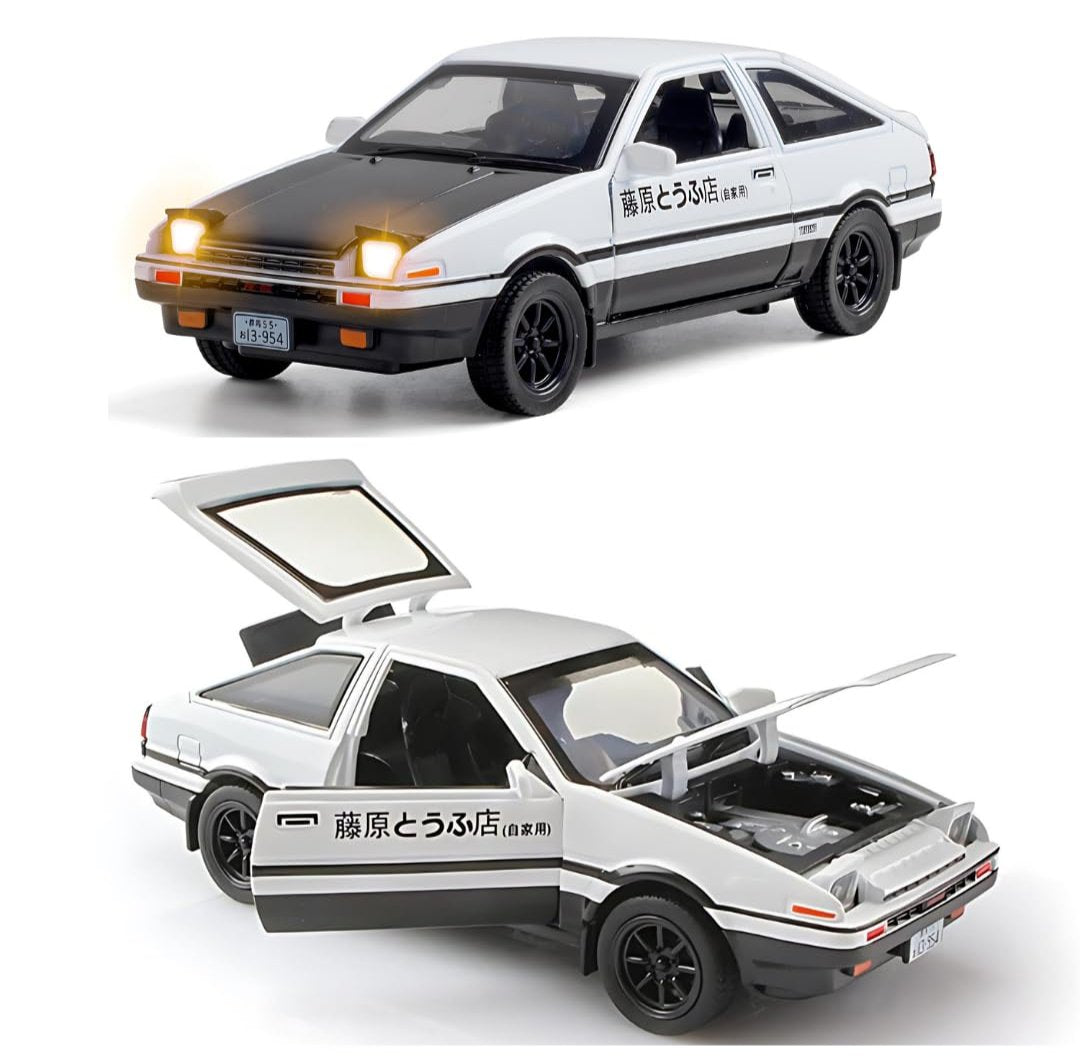 Toyota Ae-86  Scale Model Diecast Metalcar - All Size