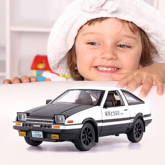 Toyota Ae-86  Scale Model Diecast Metalcar - All Size