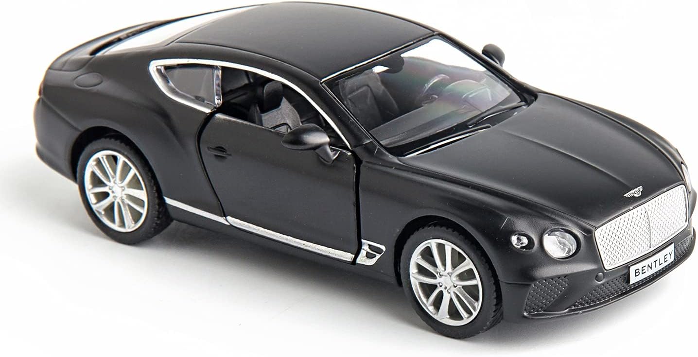 Bentley Continental GT 1:24 Model Car Alloy Diecast Toy Car Collectible Pull Back Toy Vehicles with Sound and Light Door Can Be Opened for Girls Boys Gift [SIZE:-22CM*9CM*7CM]【 MULTICOLOR 】