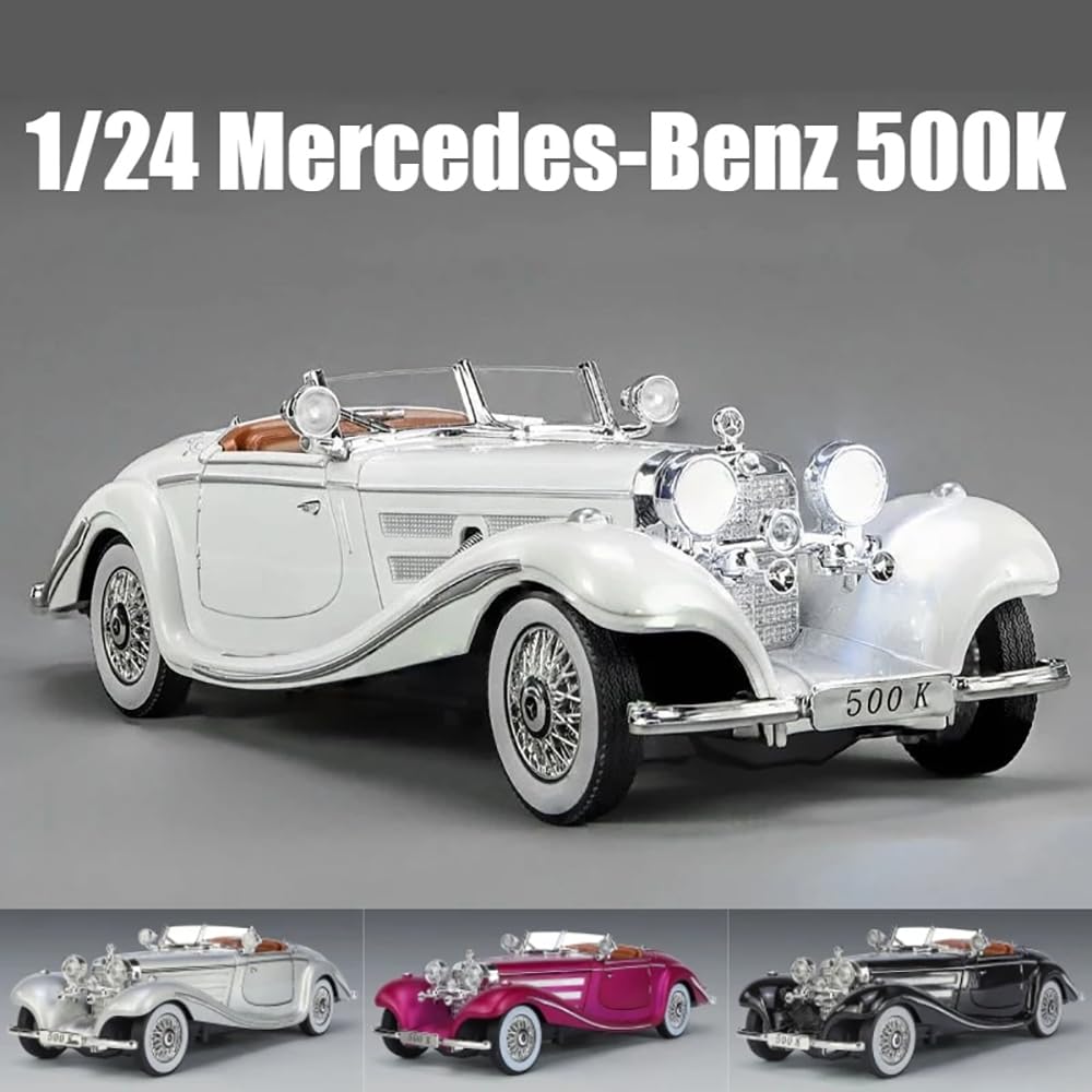 1936 Mercedes-Benz 500K Type Special roadster diecast scale model collectible car