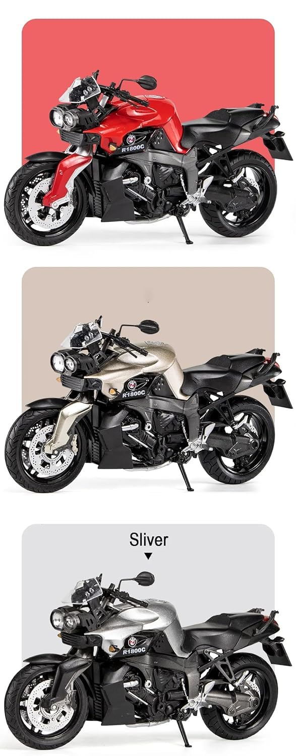 Bmw R1800c Scale Model Diecast Metalcar - All Size