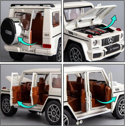 Mercedes Benz G-klessa G-63 Scale Model Diecast Metalcar - All Size