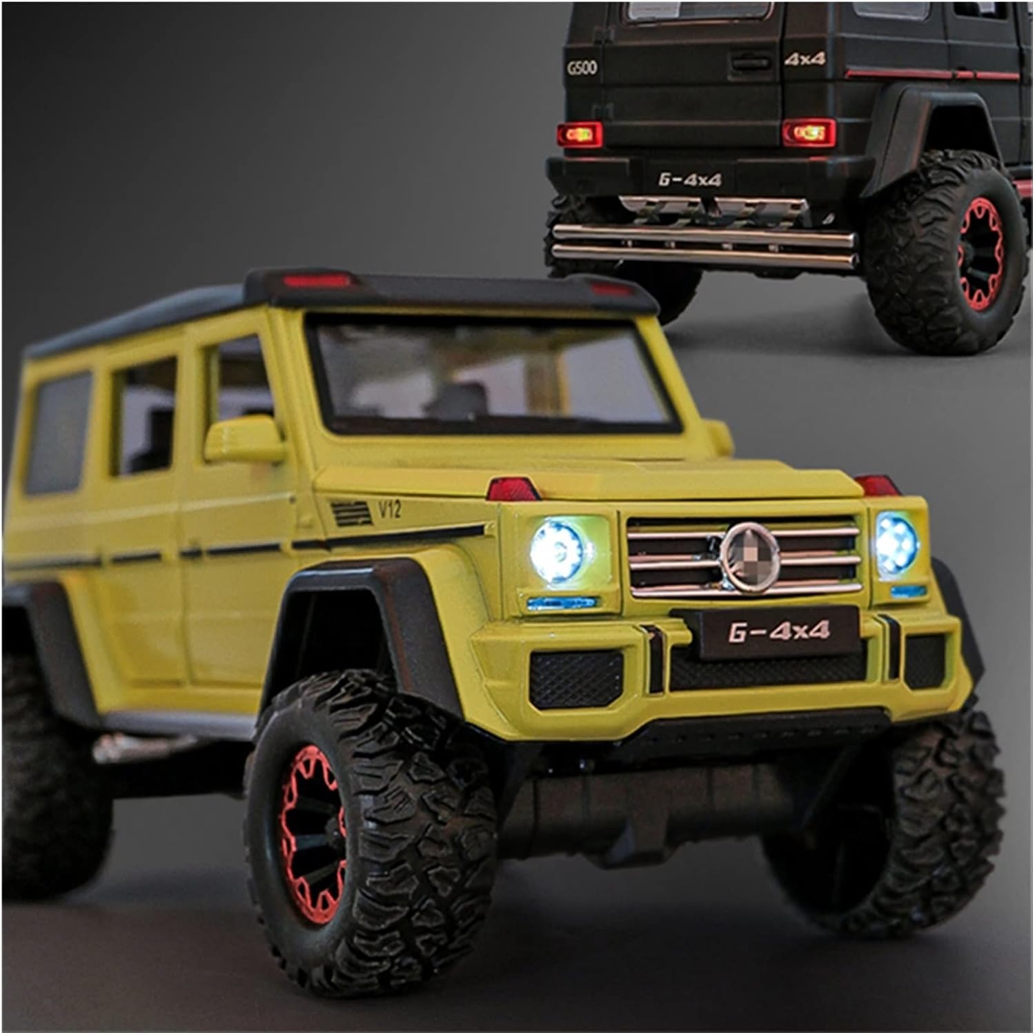 Mercedes Amg G500 4x4 Scale Model Diecast Metalcar - All Size