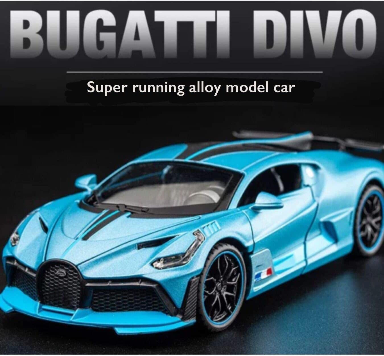 Bugatti Bujiadi Scale Model Diecast Metalcar - All Size