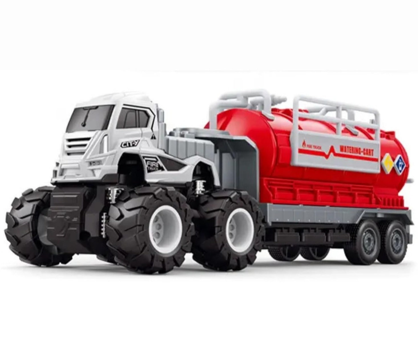 1:43 Metal Toys Alloy Diecast Truck Set Toy, Diecast Miniature Car Model (Pack of 3) (City Service Truck)