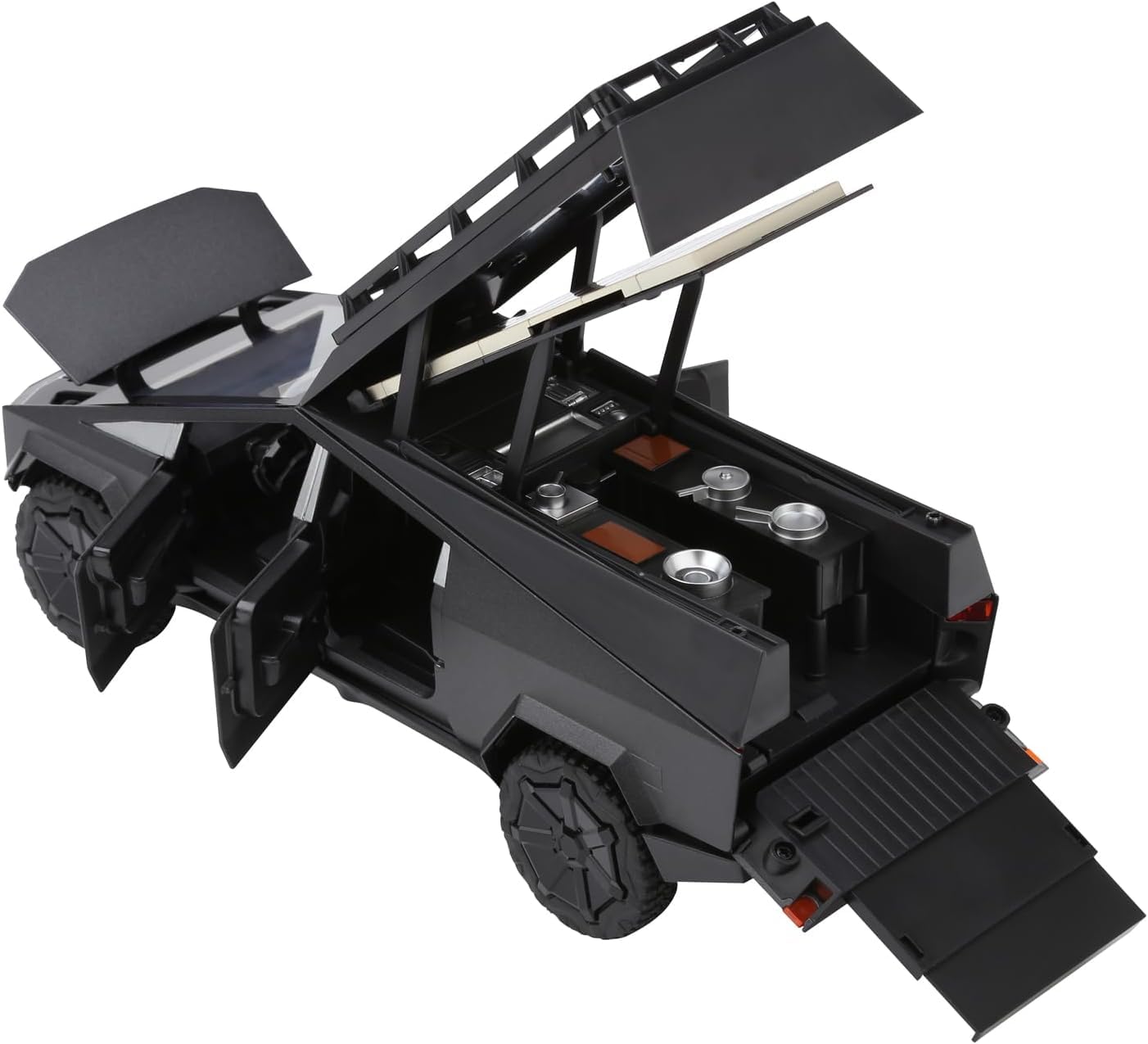Tesla Cybertruck Camping Vehicle Scale Model Diecast Metalcar - All Size