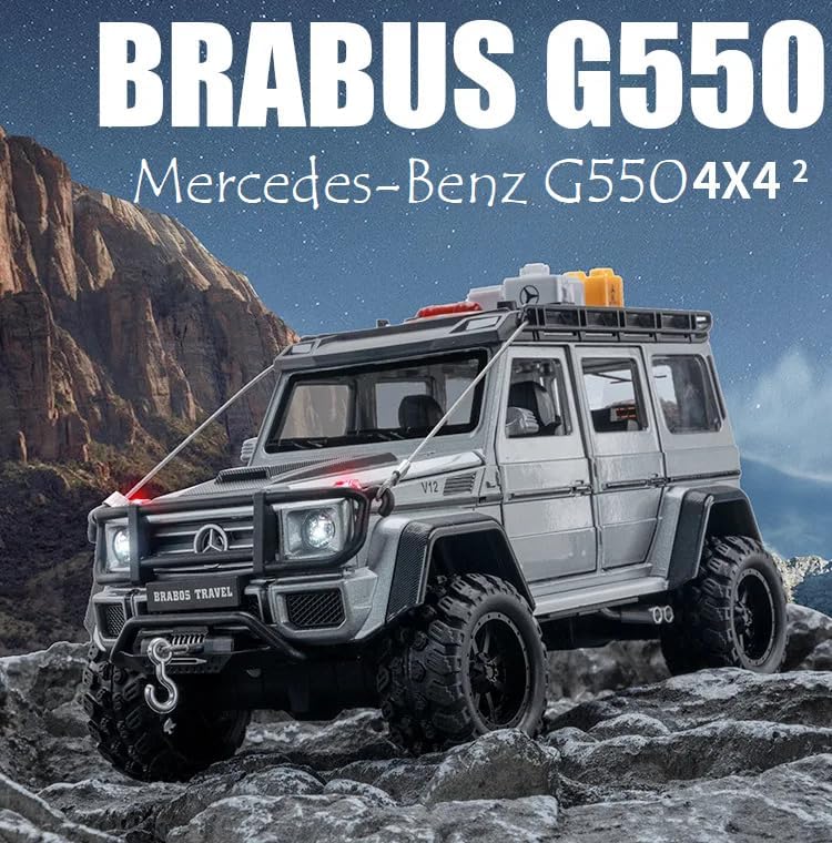 Mercedes-benz Brabus G550 Scale Model Diecast Metalcar - All Size