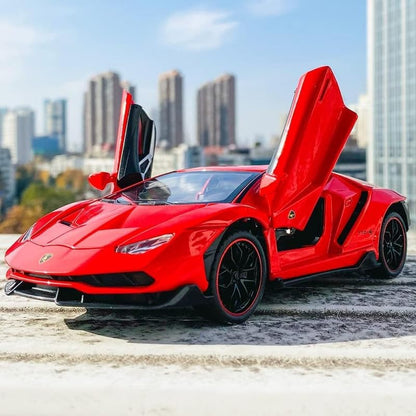 Lamborghini Centenario Lp770 Scale Model Diecast Metalcar - All Size