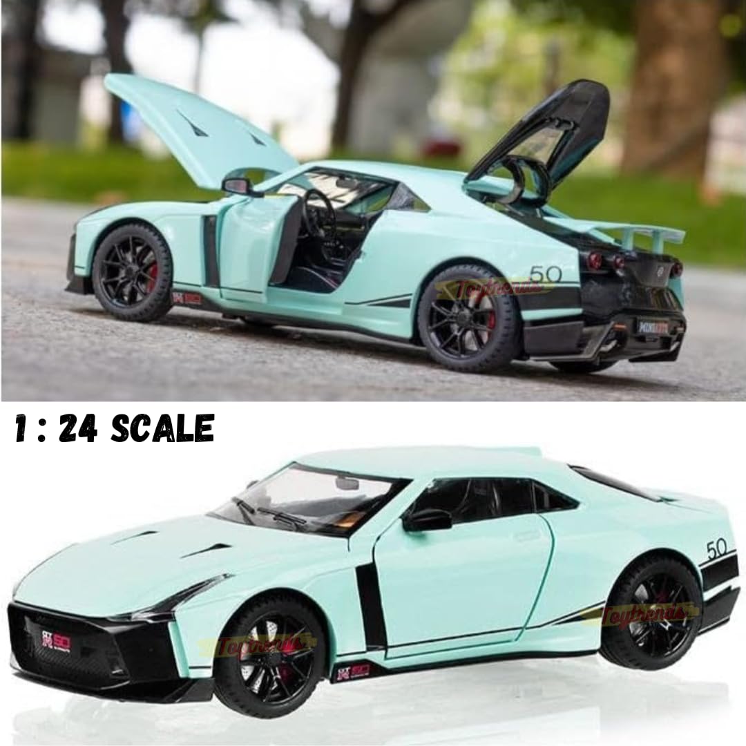 Nissan Gtr-50 Sport Scale Model Diecast Metalcar - All Size