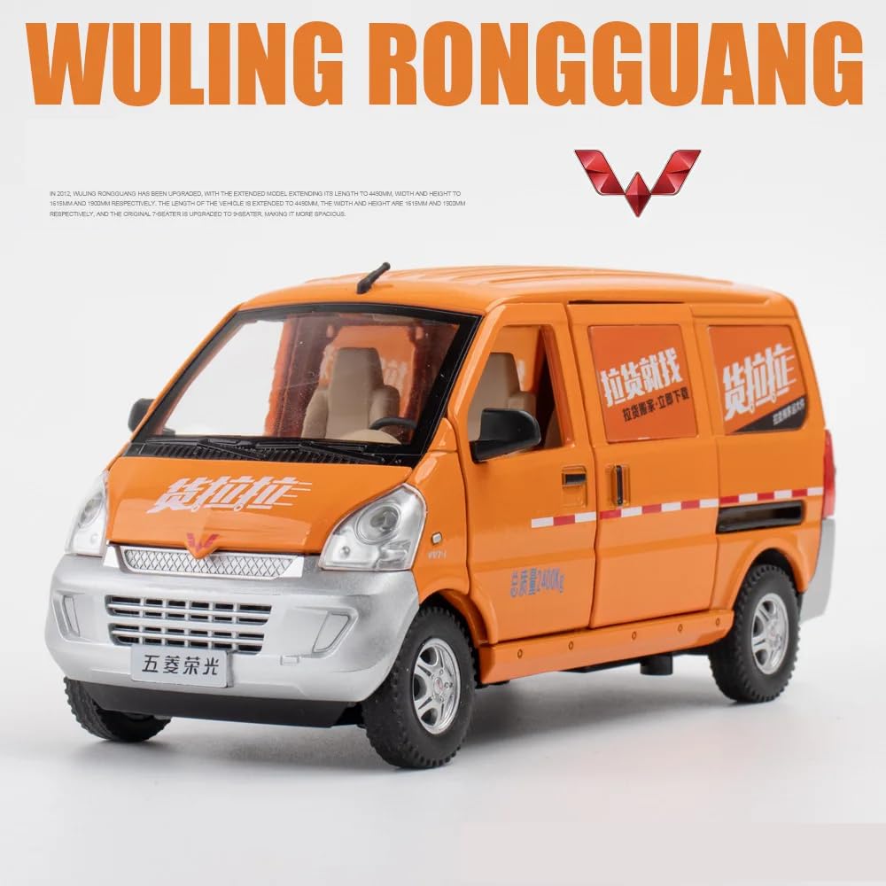 Wuling Postal Van Scale Model Diecast Metalcar - All Size