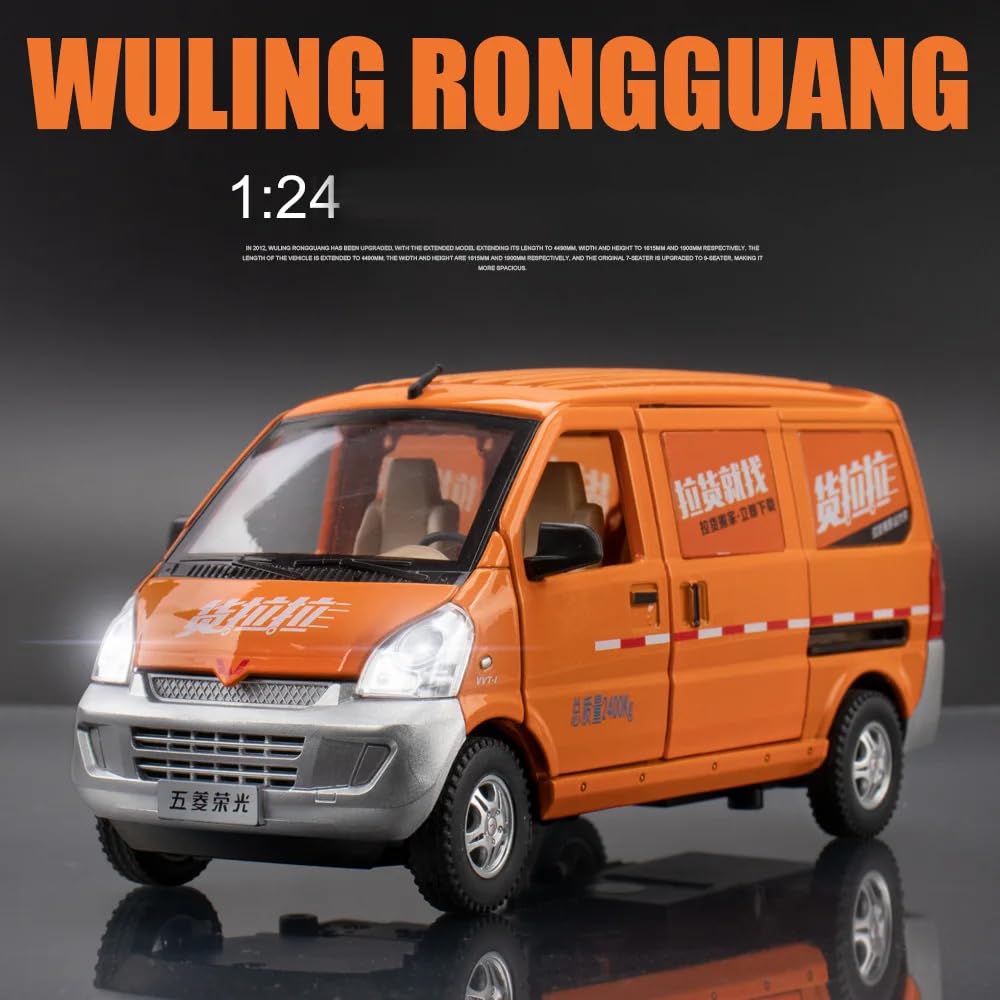 Wuling Postal Van Scale Model Diecast Metalcar - All Size