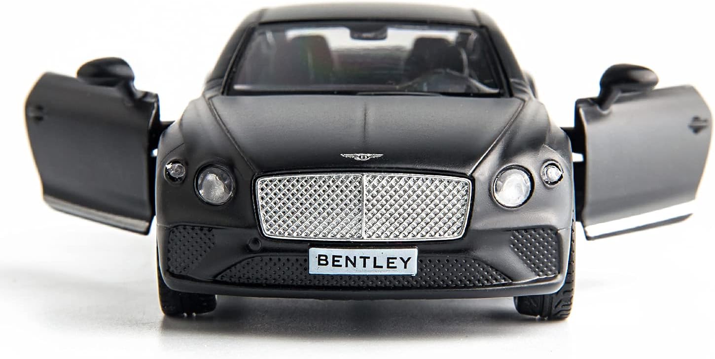 Bentley Continental GT 1:24 Model Car Alloy Diecast Toy Car Collectible Pull Back Toy Vehicles with Sound and Light Door Can Be Opened for Girls Boys Gift [SIZE:-22CM*9CM*7CM]【 MULTICOLOR 】