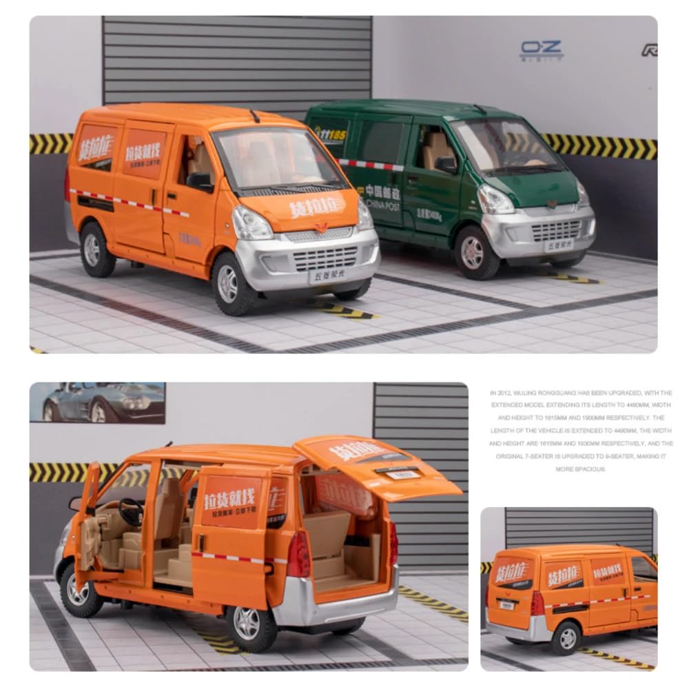 Wuling Postal Van Scale Model Diecast Metalcar - All Size